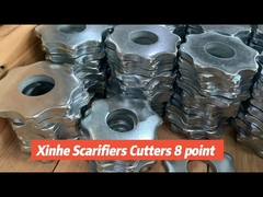 Tungsten Carbide Teeth Blade Drum Kit For Concrete Scarifier Planer Grinder