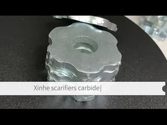 具体的な平になる土掻き機およびフライス盤の6pt tctの炭化物のカッターの土掻き機のカッター