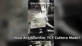 Scarifier TCT 超硬カッターは長持ちするように作られています